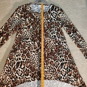 Chicos Sweater Tunic w/ Pockets (size O Petite)